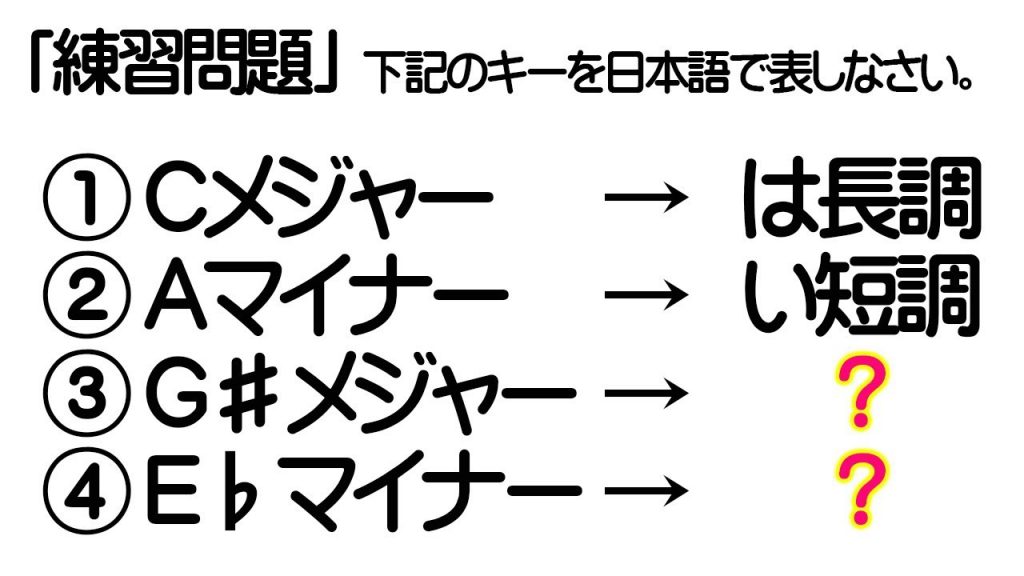【シャープは日本語で？】曲のキーを日本語と英語で表記しよう/日本音楽能力検定協会